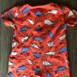Baby Boy Whale Onesie